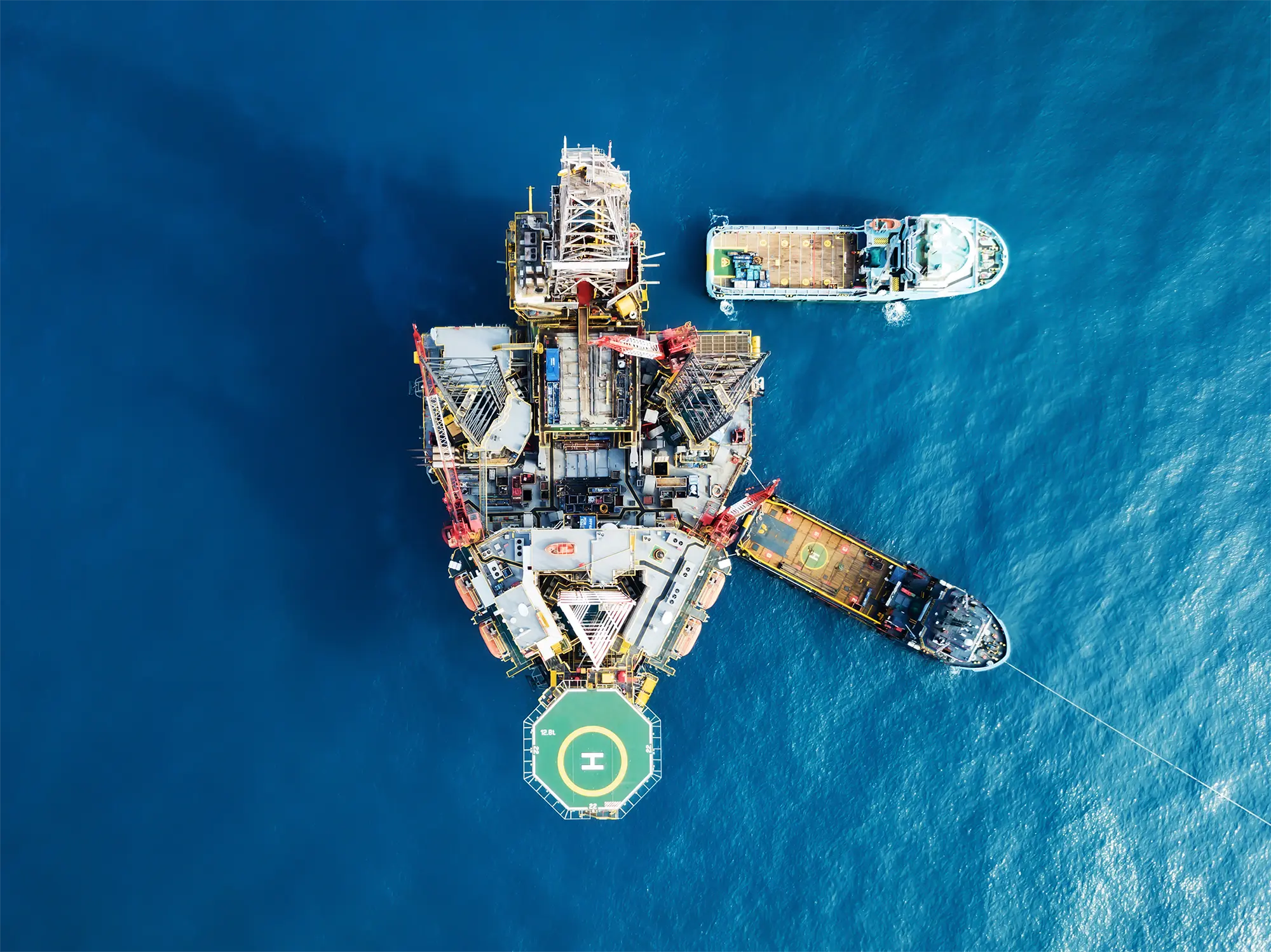 Offshore og energi ved boreplatform
