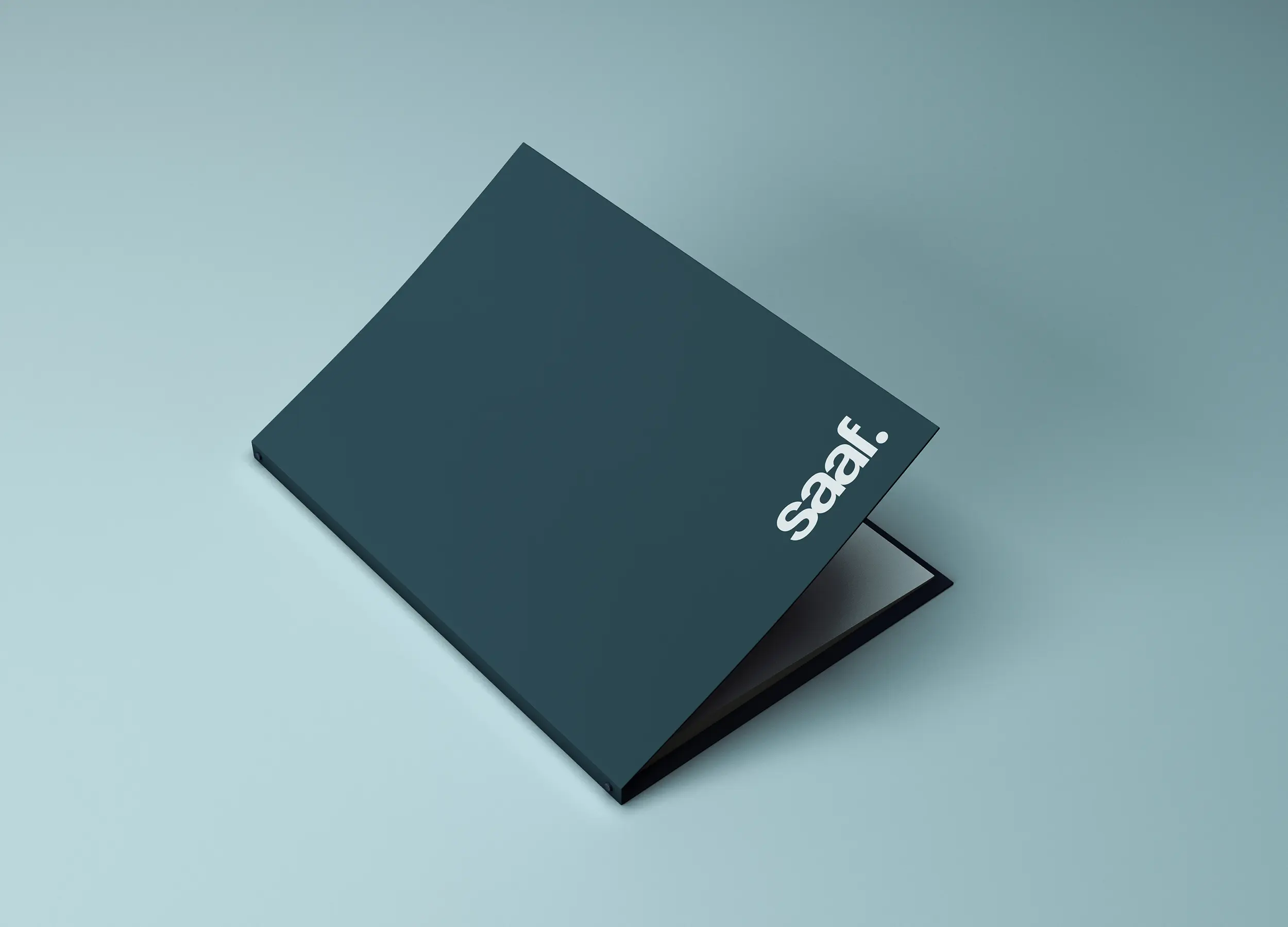 Folder med SAAF logo